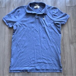 Abercrombie & Fitch Classic Blue Polo Shirt